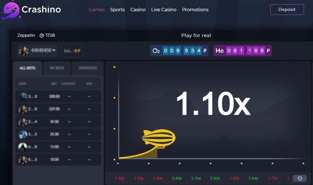 Zeppelin pixbet: free demo version & real money play